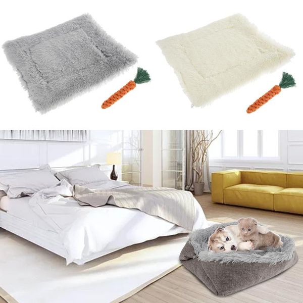 pet mat dual purpose cat cushion bed with carrot toy super soft puppy kitten sleeping mats foldable basket carrier for pets beds & furniture
pet mat dual purpose cat cushion bed with carrot toy super soft puppy kitten sleeping mats foldable basket carrier for pets beds & furniture