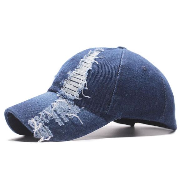 fashion worn denim caps summer outdoor leisure visor hat trend hole baseball hip hop sport hats, Black;white
fashion worn denim caps summer outdoor leisure visor hat trend hole baseball hip hop sport hats, Black;white