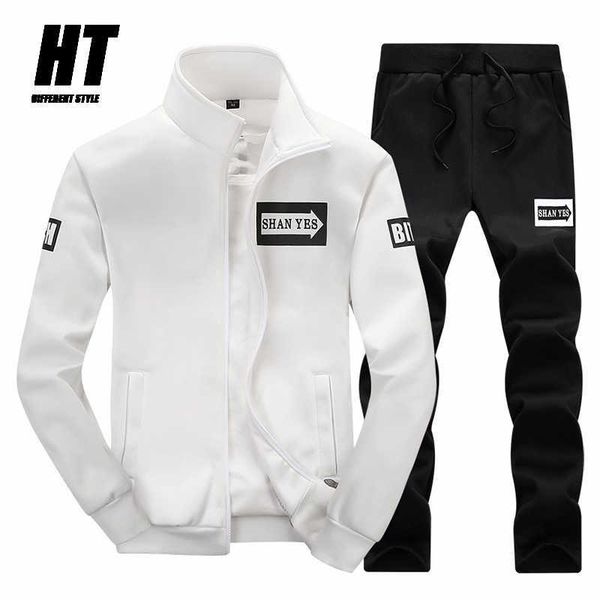 brand men's tracksuit sports suits men fitness jogging gym zipper sportswear+casual pansts spring elasticity men's set clothing 21, Gray
brand men's tracksuit sports suits men fitness jogging gym zipper sportswear+casual pansts spring elasticity men's set clothing 21, Gray