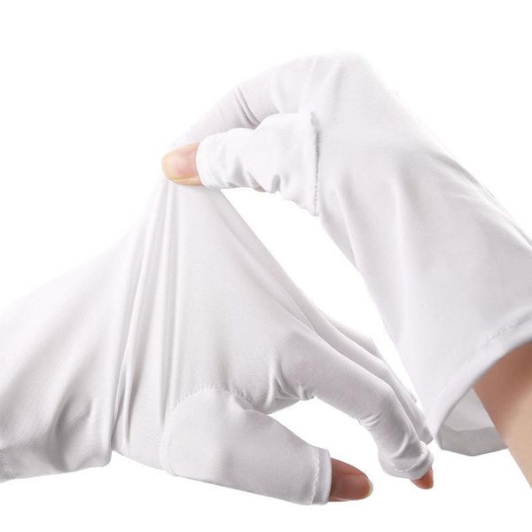 nail art equipment 1 pair anti uv radiation protection gloves glove gel led lamp dryer light tool, Silver
nail art equipment 1 pair anti uv radiation protection gloves glove gel led lamp dryer light tool, Silver