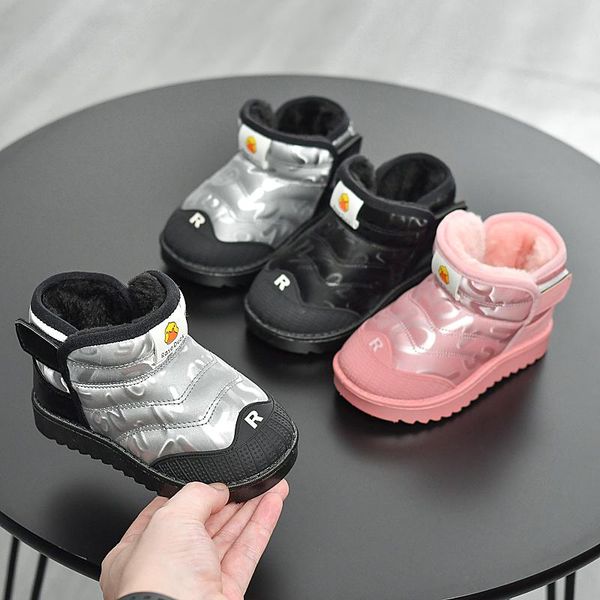 boots boys girls snow waterproof windproof warm plush cotton shoes winter, Black;grey
boots boys girls snow waterproof windproof warm plush cotton shoes winter, Black;grey