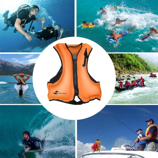 kids adults snorkeling swimming water sports kayak adjustable strap floatage jacket diving lightweight inflatable life vest & buoy
kids adults snorkeling swimming water sports kayak adjustable strap floatage jacket diving lightweight inflatable life vest & buoy