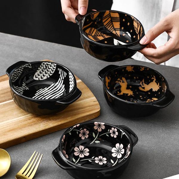 dishes & plates kitchen embossed ceramic tableware 6 inch binaural salad baking household baby supplement small soup bowl rice
dishes & plates kitchen embossed ceramic tableware 6 inch binaural salad baking household baby supplement small soup bowl rice