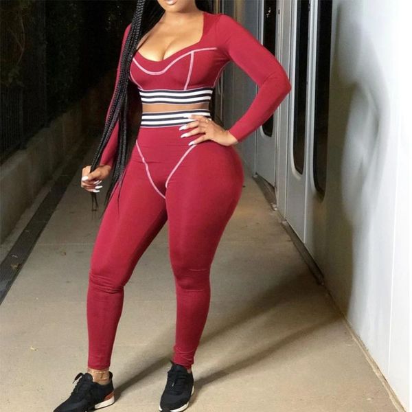 women's tracksuits 2 pieces set skinny sports stitching striped suit women clothing casual fitness trainning suits crop and pants, Gray
women's tracksuits 2 pieces set skinny sports stitching striped suit women clothing casual fitness trainning suits crop and pants, Gray