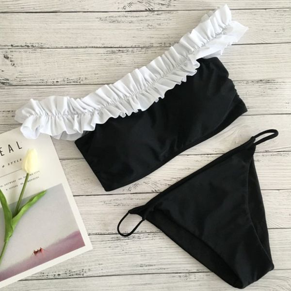 2021 ruffle women swimsuit off shoulder swimwear patchwork brazilian bikini set beachwear thong bathing suit biquiniin
2021 ruffle women swimsuit off shoulder swimwear patchwork brazilian bikini set beachwear thong bathing suit biquiniin