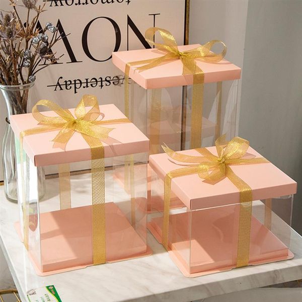 gift wrap 5pcs transparent cake box packing double layer container(double layer/single layer)
gift wrap 5pcs transparent cake box packing double layer container(double layer/single layer)