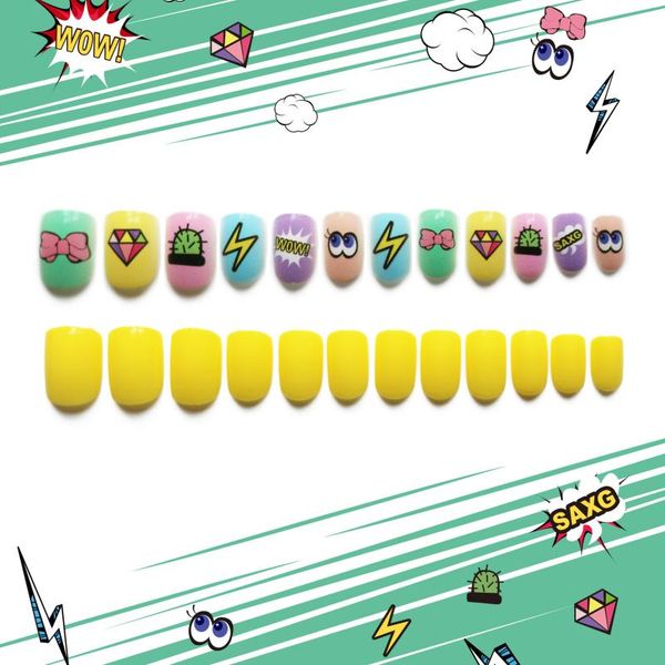false nails children nail color artifical press on fake art makarstick tips jelly display, Red;gold
false nails children nail color artifical press on fake art makarstick tips jelly display, Red;gold
