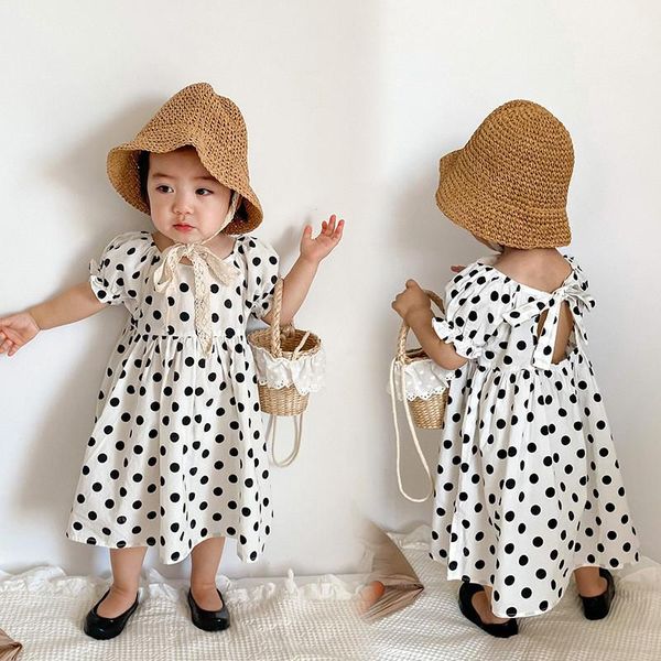 girl's dresses 2021 summer toddler girls polka dot backless princess baby cotton loose short sleeve dress clothing, Red;yellow
girl's dresses 2021 summer toddler girls polka dot backless princess baby cotton loose short sleeve dress clothing, Red;yellow