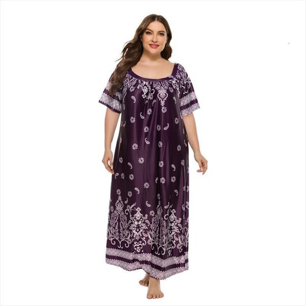 print homewear purple large womens sleepwears size dress loose plus nighgowns summer 4xl, Black;red
print homewear purple large womens sleepwears size dress loose plus nighgowns summer 4xl, Black;red