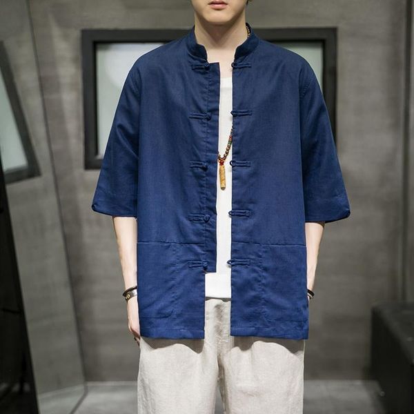 ethnic clothing 2021 summer chinese style mens tang suit cotton linen short sleeve shirts traditional clothes hanfu shirt kk390, Red
ethnic clothing 2021 summer chinese style mens tang suit cotton linen short sleeve shirts traditional clothes hanfu shirt kk390, Red