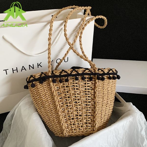 fashion tassel woman weave handbags rattan bag 2021 summer new bohemia female beach bag casual travel shoulder bag
fashion tassel woman weave handbags rattan bag 2021 summer new bohemia female beach bag casual travel shoulder bag