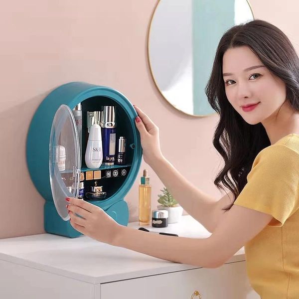 wall-mounted makeup holder round cosmetic storage box jewelry organizer for toner cream shelf self-adhesive she boxes & bins
wall-mounted makeup holder round cosmetic storage box jewelry organizer for toner cream shelf self-adhesive she boxes & bins