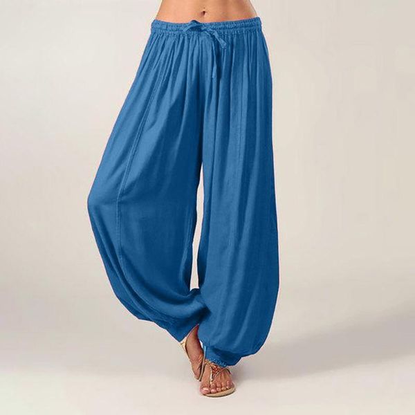 running pants women plus size solid color casual loose harem fashion trousers 2.20, Black;blue
running pants women plus size solid color casual loose harem fashion trousers 2.20, Black;blue