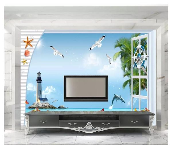 wallpapers custom wallpaper 3d for walls 3 d mediterranean wind sea blue sky lighthouse tree seabird seascape background wall
wallpapers custom wallpaper 3d for walls 3 d mediterranean wind sea blue sky lighthouse tree seabird seascape background wall