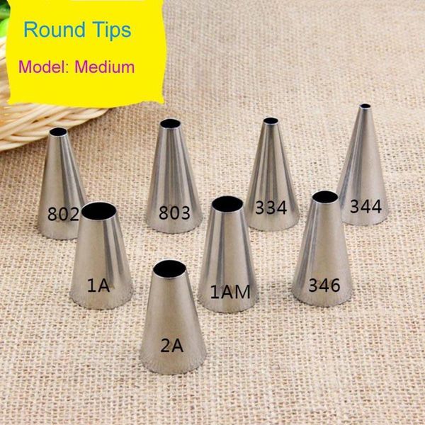 baking & pastry tools wholesale 10 pcs/lot round tips decorating nozzle seamless icing tube fondant cake sugarcraft
baking & pastry tools wholesale 10 pcs/lot round tips decorating nozzle seamless icing tube fondant cake sugarcraft