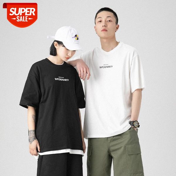 mansclot hand-painted printing round neck short-sleeved t-shirt male half-sleeved couple #t81q, White;black
mansclot hand-painted printing round neck short-sleeved t-shirt male half-sleeved couple #t81q, White;black
