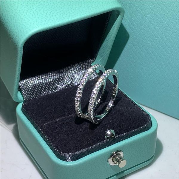 double band promise ring real 925 sterling silver cz engagement wedding rings for women bridal statement party jewelry cluster, Golden;silver
double band promise ring real 925 sterling silver cz engagement wedding rings for women bridal statement party jewelry cluster, Golden;silver
