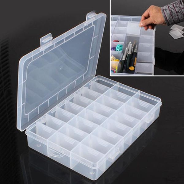 storage boxes & bins 15 24 slots adjustable compartment box practical plastic case for bead rings jewelry display tool
storage boxes & bins 15 24 slots adjustable compartment box practical plastic case for bead rings jewelry display tool