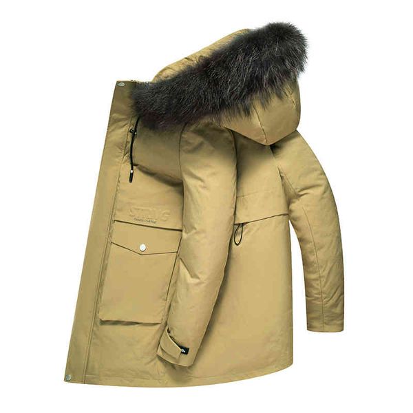 asmay 2021 brand new winter coat high-quality men's down et windproof warm hooded russian parkas, Black;white
asmay 2021 brand new winter coat high-quality men's down et windproof warm hooded russian parkas, Black;white