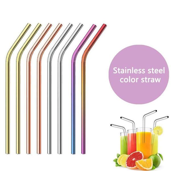 drinking straws set of 10 colorful straws, reusable 304 stainless steel metal with a cleaning brush, milk beverage tea utensils
drinking straws set of 10 colorful straws, reusable 304 stainless steel metal with a cleaning brush, milk beverage tea utensils