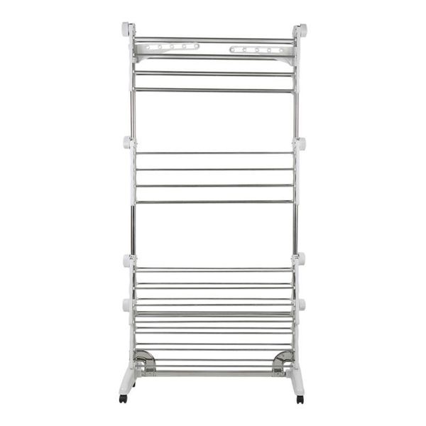 hangers & racks 4 tiers adjustable rolling clothing garment clothes airer stainless laundry rack hanging drying folding hanger hw
hangers & racks 4 tiers adjustable rolling clothing garment clothes airer stainless laundry rack hanging drying folding hanger hw