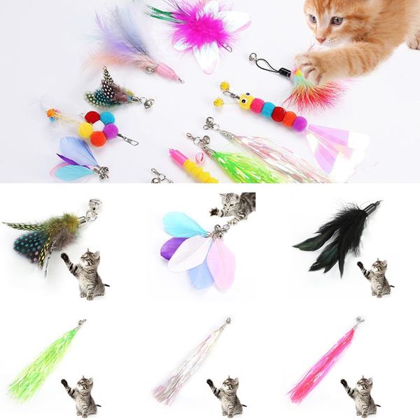 cat toys 1pcs teaser replacement feather refill wand creative pet cats toy for supplies
cat toys 1pcs teaser replacement feather refill wand creative pet cats toy for supplies