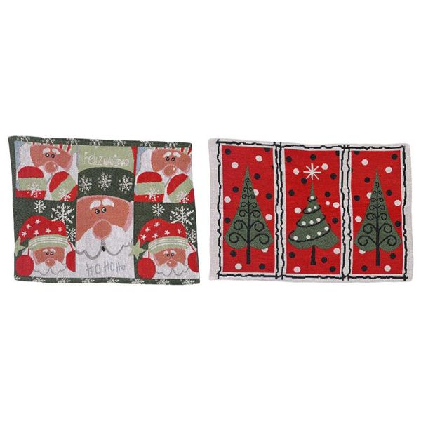 mats & pads 2pcs creative knitting cloth placemats santa tree table decor (2 styles)
mats & pads 2pcs creative knitting cloth placemats santa tree table decor (2 styles)