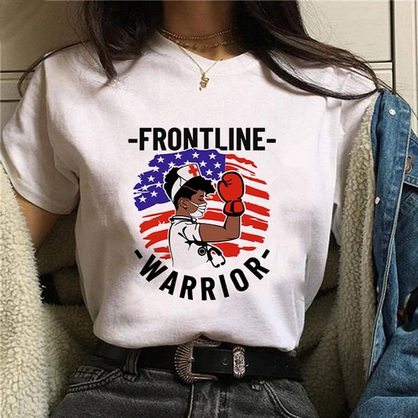 women's t-shirt 2021 frontline warrior great queen graphic 90s ullzang harajuku ture hero women t shirt, White
women's t-shirt 2021 frontline warrior great queen graphic 90s ullzang harajuku ture hero women t shirt, White