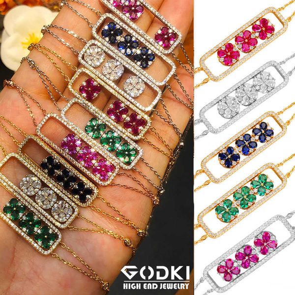 godki new luxury flower cuban link bracelets bangles cubic zirconia cz bohemian cuff bracelets for women femme fashion jewelry q0720, Black
godki new luxury flower cuban link bracelets bangles cubic zirconia cz bohemian cuff bracelets for women femme fashion jewelry q0720, Black