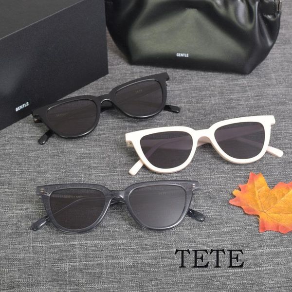 sunglasses 2021 fashion korean brand gentle tete acetate cat eye uv400 sun glasses women men with luxury package, White;black
sunglasses 2021 fashion korean brand gentle tete acetate cat eye uv400 sun glasses women men with luxury package, White;black