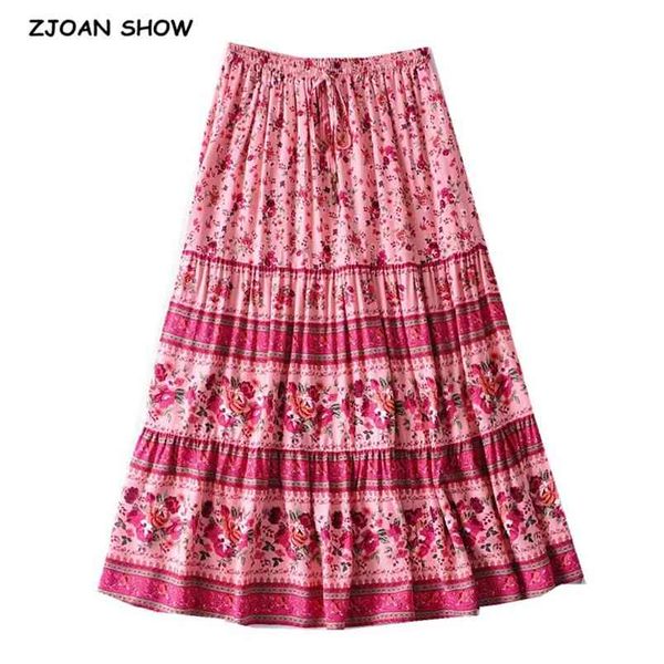 bohemia spliced pleated floral print long skirt hippie women adjust stream elastic waist swing skirts holiday beach 210429, Black
bohemia spliced pleated floral print long skirt hippie women adjust stream elastic waist swing skirts holiday beach 210429, Black