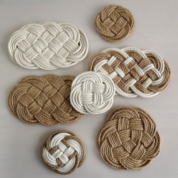 mats & pads elegant hand-woven heat insulation placemats twine woven coasters kitchen tool for home restaurantcotton monochrome
mats & pads elegant hand-woven heat insulation placemats twine woven coasters kitchen tool for home restaurantcotton monochrome