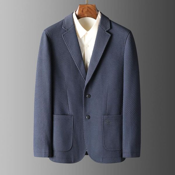 men's suits & blazers 2021 business light luxury texture pineapple grain comfortable no-press suit for men autumn and winter two button, White;black
men's suits & blazers 2021 business light luxury texture pineapple grain comfortable no-press suit for men autumn and winter two button, White;black