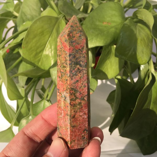natural unakite gem pillar crystal single pointed pillar bluestone polishing healing energy stone
natural unakite gem pillar crystal single pointed pillar bluestone polishing healing energy stone