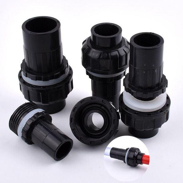watering equipments 2~10pcs 20/25/32/40/50mm pvc pipe union connectors fish tank drain garden irrigation accessories aquarium inlet outlet j
watering equipments 2~10pcs 20/25/32/40/50mm pvc pipe union connectors fish tank drain garden irrigation accessories aquarium inlet outlet j
