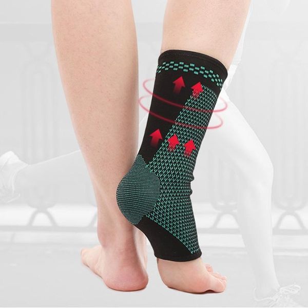 ankle anti sprained adjustable elastic brace achilles tendon for foot running protector support, Blue;black
ankle anti sprained adjustable elastic brace achilles tendon for foot running protector support, Blue;black