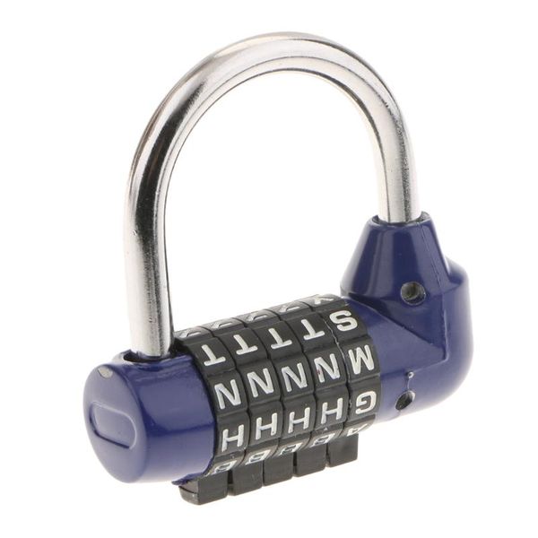 parts zinc alloy 5 dial letters combination padlock code password lock for travel portable
parts zinc alloy 5 dial letters combination padlock code password lock for travel portable