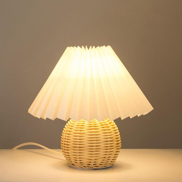 table lamps retro artistic desk light vintage rattan lamp romantic bedside indoor living children room decor neight
table lamps retro artistic desk light vintage rattan lamp romantic bedside indoor living children room decor neight