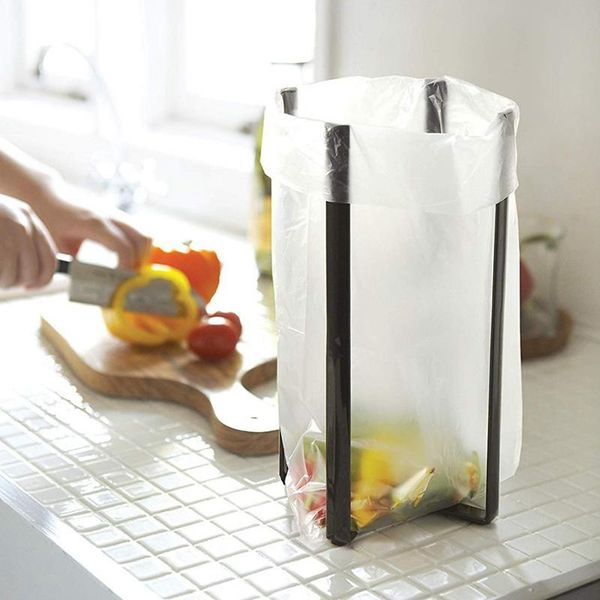kitchen storage & organization garbage bag holder stainless steel durable exquisite folding multi-function rack home
kitchen storage & organization garbage bag holder stainless steel durable exquisite folding multi-function rack home