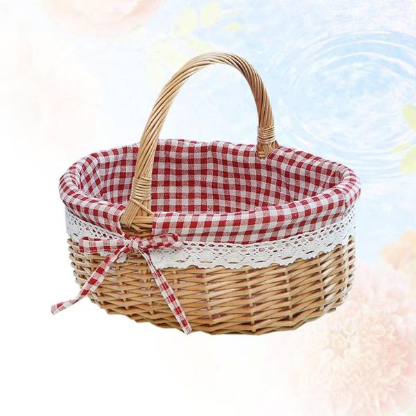 hand woven picnic bag gift basket wicker storage linen inner for use size (primary color red plaid fabri baskets
hand woven picnic bag gift basket wicker storage linen inner for use size (primary color red plaid fabri baskets