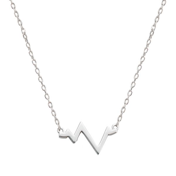 the heart necklace female niche design feeling the new necklace necklace female collarbone chain contracted temperament, Silver
the heart necklace female niche design feeling the new necklace necklace female collarbone chain contracted temperament, Silver