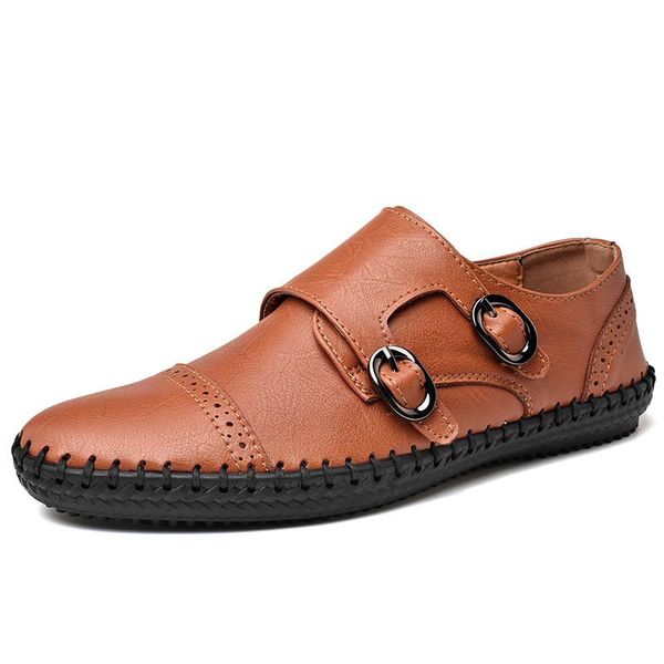 dress shoes fashion leather men casual flat breathable loafers genuine moccasins comfortable, Black
dress shoes fashion leather men casual flat breathable loafers genuine moccasins comfortable, Black