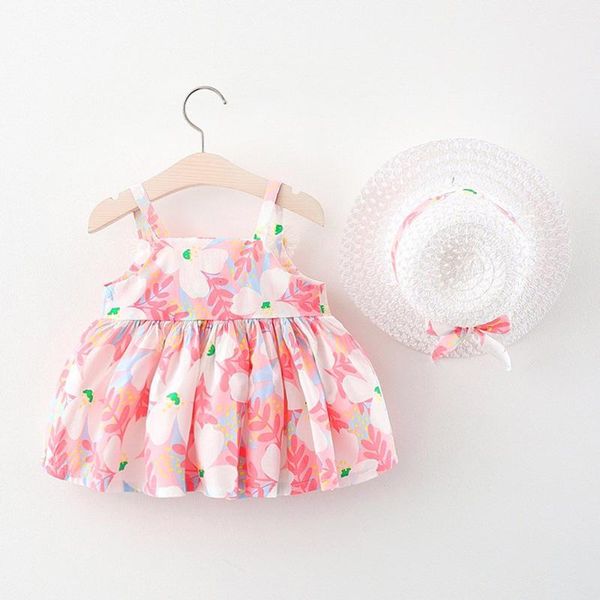 girl's dresses 2021 fashion baby girl princess clothing cute 2pcs set party cotton floral children bow hat sleeveless sweet summer, Red;yellow
girl's dresses 2021 fashion baby girl princess clothing cute 2pcs set party cotton floral children bow hat sleeveless sweet summer, Red;yellow