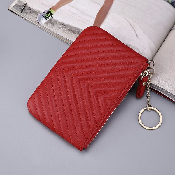 coin sheepskin leather ladies student purse elxfb genuine purse case wallet key purse ultra-thin small women zipper coin ptmic, Red;black
coin sheepskin leather ladies student purse elxfb genuine purse case wallet key purse ultra-thin small women zipper coin ptmic, Red;black