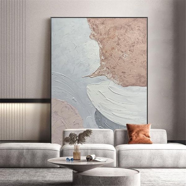 paintings hand painted canvas oil modern nordic warm milk color picture large abstract white gray brown wall art for home decor
paintings hand painted canvas oil modern nordic warm milk color picture large abstract white gray brown wall art for home decor
