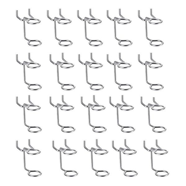 hooks & rails 20 pcs screwdriver organizer tool holders multi-tool holder double-ring household tools
hooks & rails 20 pcs screwdriver organizer tool holders multi-tool holder double-ring household tools