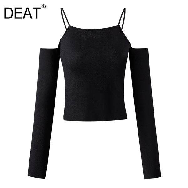 summer fashion women clothes straps off the shoulder full sleeves elastic slim t-shirt female wr16501l 210421, White
summer fashion women clothes straps off the shoulder full sleeves elastic slim t-shirt female wr16501l 210421, White
