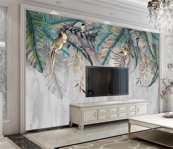 wallpapers custom any size mural wallpaper modern 3d nordic style plant leaves birds po wall living room bedroom home decor fresco
wallpapers custom any size mural wallpaper modern 3d nordic style plant leaves birds po wall living room bedroom home decor fresco