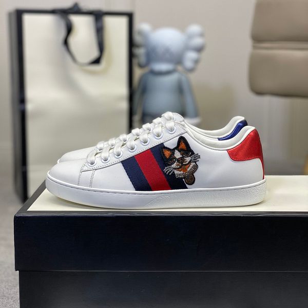 2021 new arrival fashion men women leisure shoes luxury designer sneakers shoes leather bee snake embroidered mens shoes size 35-44, Black
2021 new arrival fashion men women leisure shoes luxury designer sneakers shoes leather bee snake embroidered mens shoes size 35-44, Black
