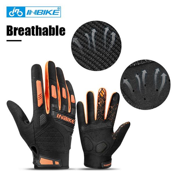 cycling gloves inbike full finger breathable mtb riding long bicycle touch screen outdoor sports shockproof, Black
cycling gloves inbike full finger breathable mtb riding long bicycle touch screen outdoor sports shockproof, Black